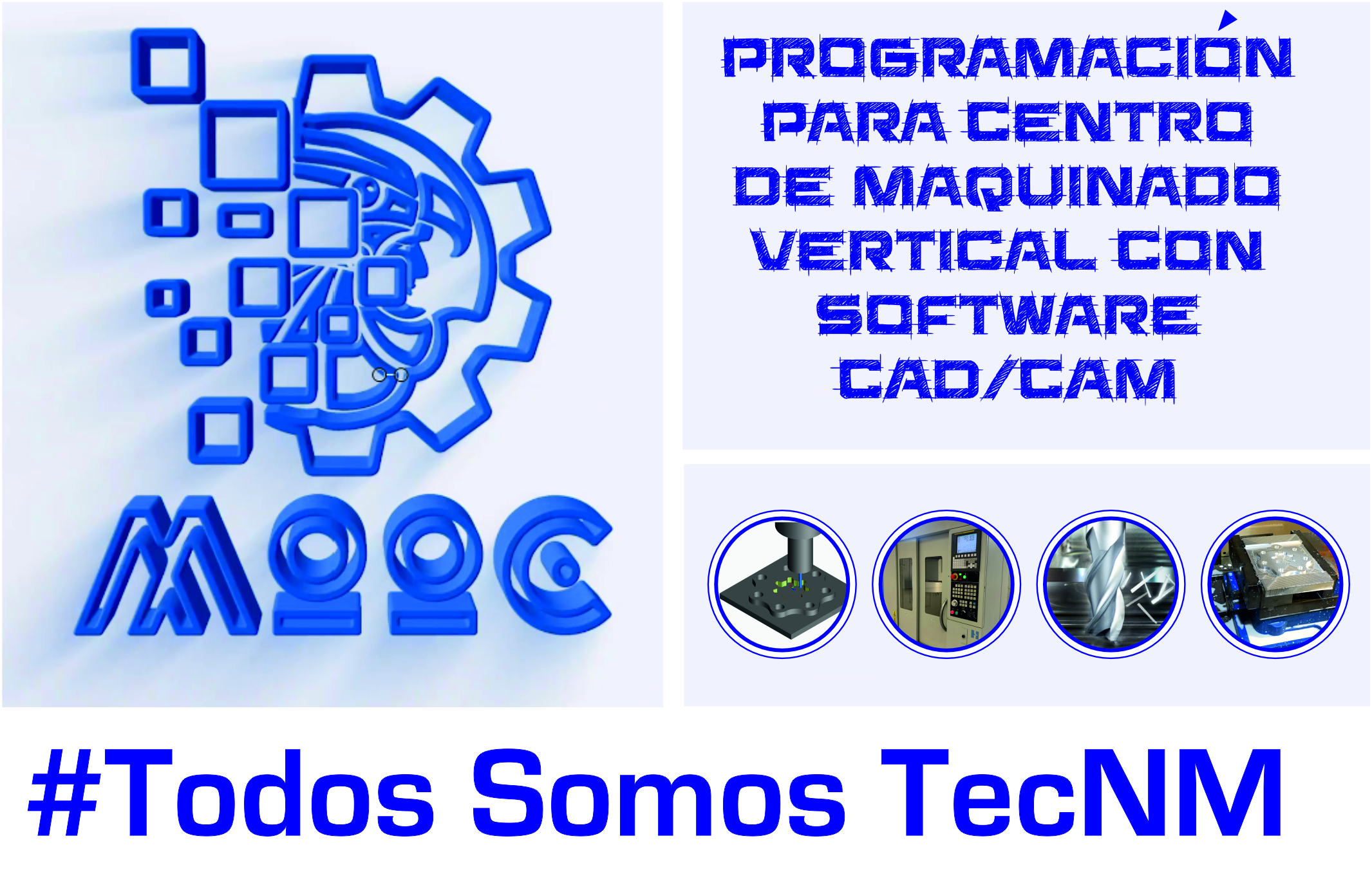 Programación para centro de maquinado vertical con software CAD/CAM PCMVS01-001